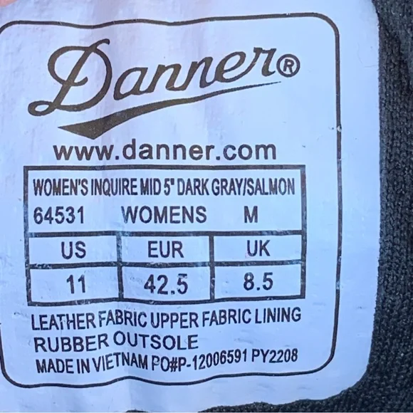 Danner Inquire Women’s Mid Hiking Boot - Picture 8 of 8